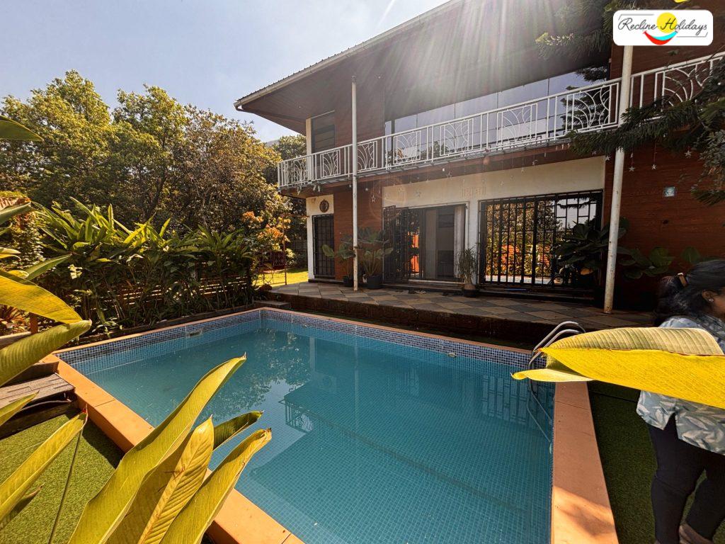 Spacious villa near mulshi for rent with pool