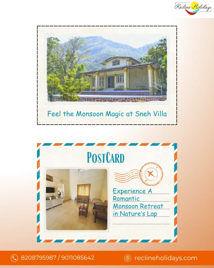 Bungalows for rent near me for peaceful stays | recline holidays bungalows for rent near me private bungalows for rent near me luxury bungalow near me weekend bungalow stay near me nature bungalow stay near me bungalow getaway near pune holiday bungalow near me recline holidays bungalow stay peaceful bungalow stay maharashtra family bungalow for rent near me romantic bungalow near me scenic bungalow stay near me