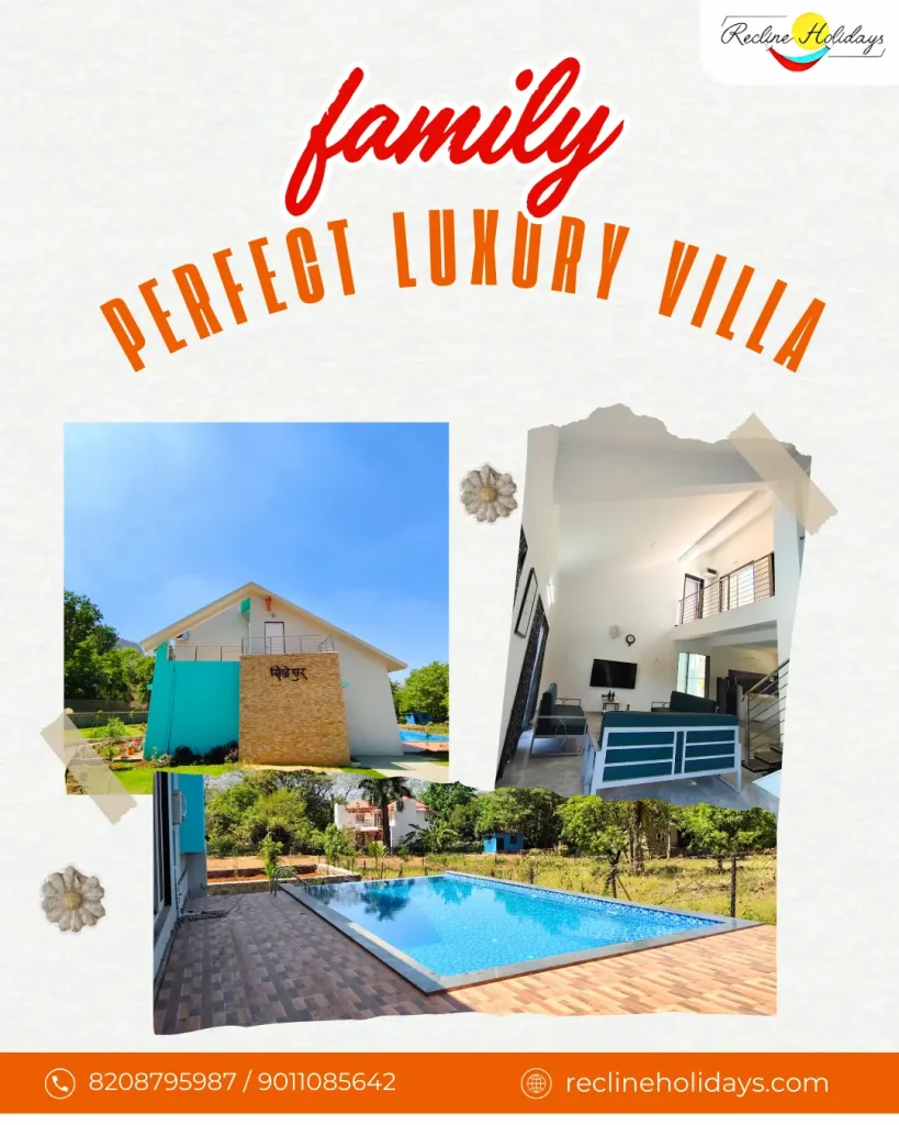 Bungalows in girivan for rent | recline holidays girivan weekend bungalow nature retreat pune luxury bungalow stay private bungalow girivan girivan villa rental peaceful getaway pune bungalow with garden girivan